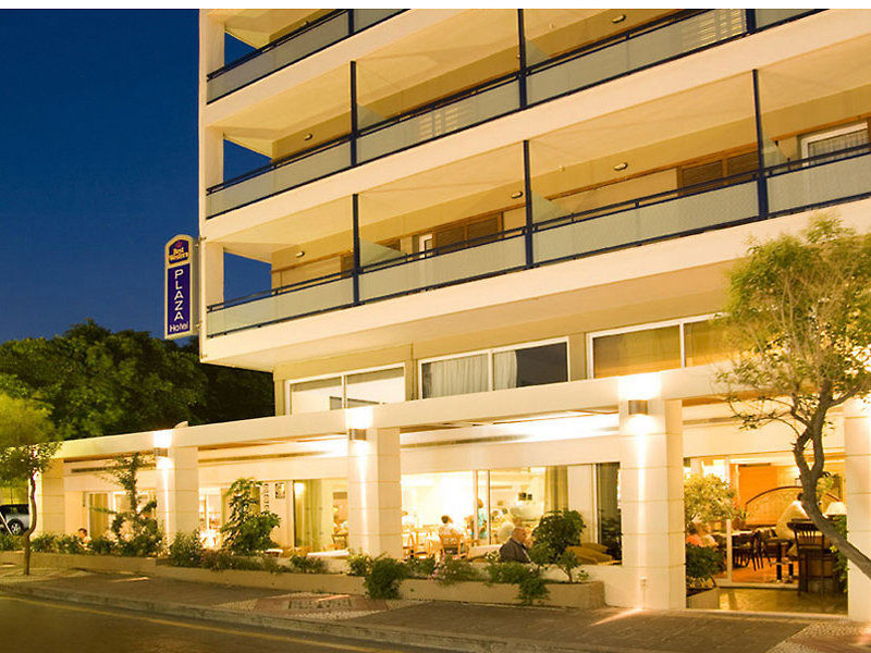 เบสต์ เวสเทิร์น โฮเต็ล พลาซา Hotel Rhodes City ภายนอก รูปภาพ